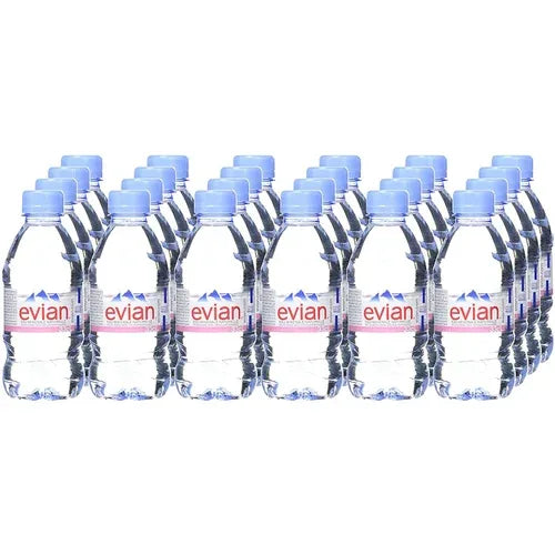 Evian Mineral Water 330ml (24 Pack) - Bulkbuydirect