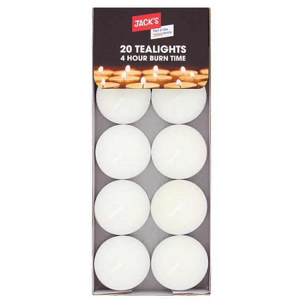 Jack's 20 Tealights (Pack of 36)