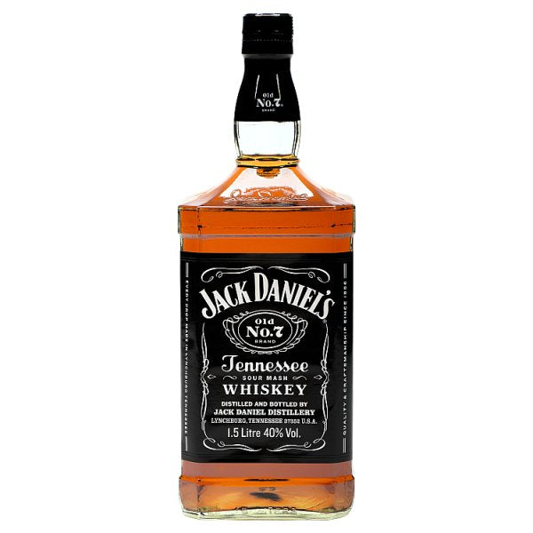 Jack Daniel's Old No. 7 Tennessee Whiskey 1.5L (Pack of 6)