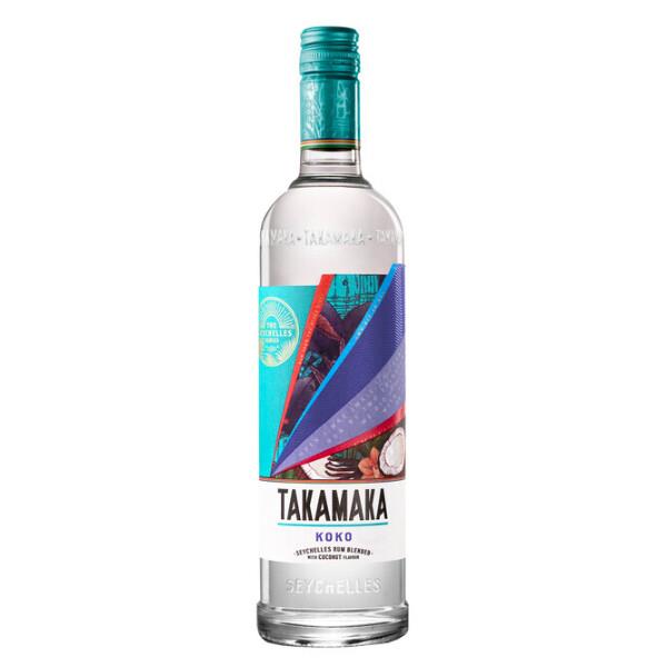Takamaka Koko Coconut Rum 70cl (Pack of 1)