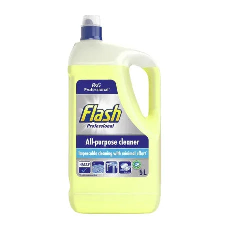 Flash Professional All-Purpose Cleaner Lemon Pack of 2 x 5Ltr - Bulkbuydirect