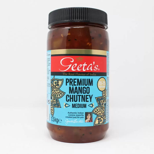 Geeta's Premium Mango Chutney, 1.5kg - Bulkbuydirect