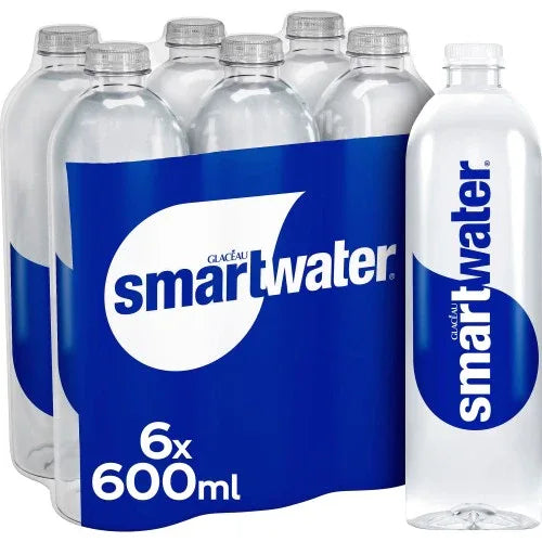 Glacéau Smartwater 600ml (6 Pack) - Bulkbuydirect