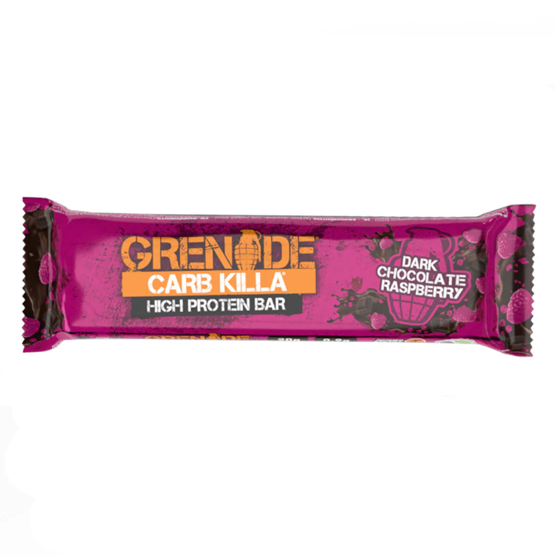 Grenade Dark Chocolate Raspberry Flavour 12 x 60g - Bulkbuydirect