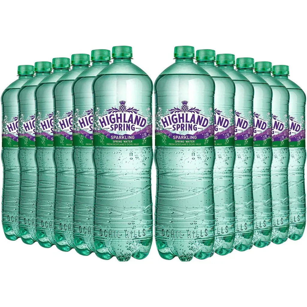 Highland Spring Sparkling Water 1.5L (12 Pack) - Bulkbuydirect