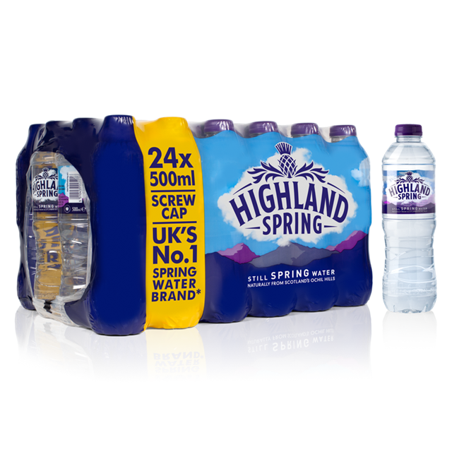Highland Spring Still Water 500ml (24 Pack) - Bulkbuydirect