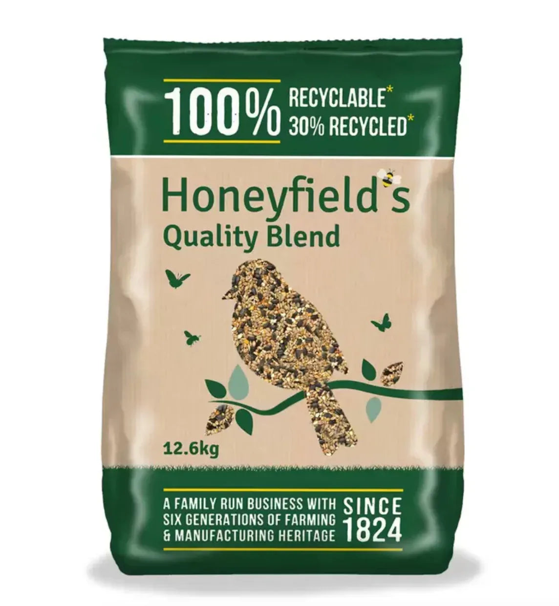 Honeyfield's Conservation Grade Wild Bird Food 12.6kg - Bulkbuydirect