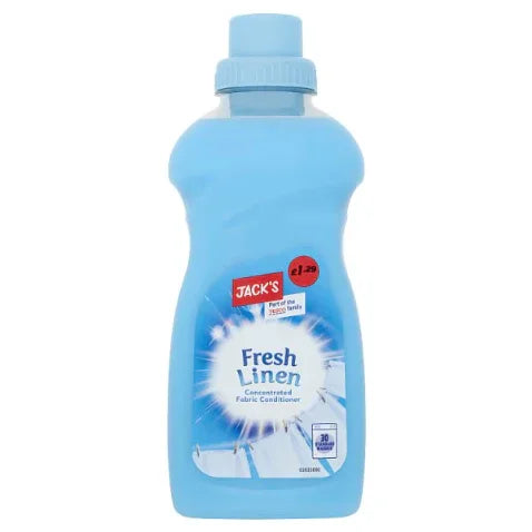 Jack's Fresh Linen Concentrated Fabric Conditioner 30 Washes 750ml (Case of 8) PM1.29 - Bulkbuydirect