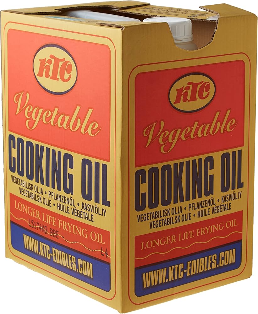 KTC Vegetable Cooking Oil, 20 Litres - Bulkbuydirect