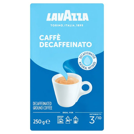 Lavazza Decaffeinated Ground Coffee 250g (Pack of 1) - Bulkbuydirect