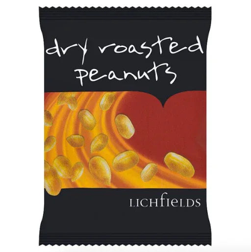 Lichfields Dry Roasted Peanuts 50g x 24 - Bulkbuydirect
