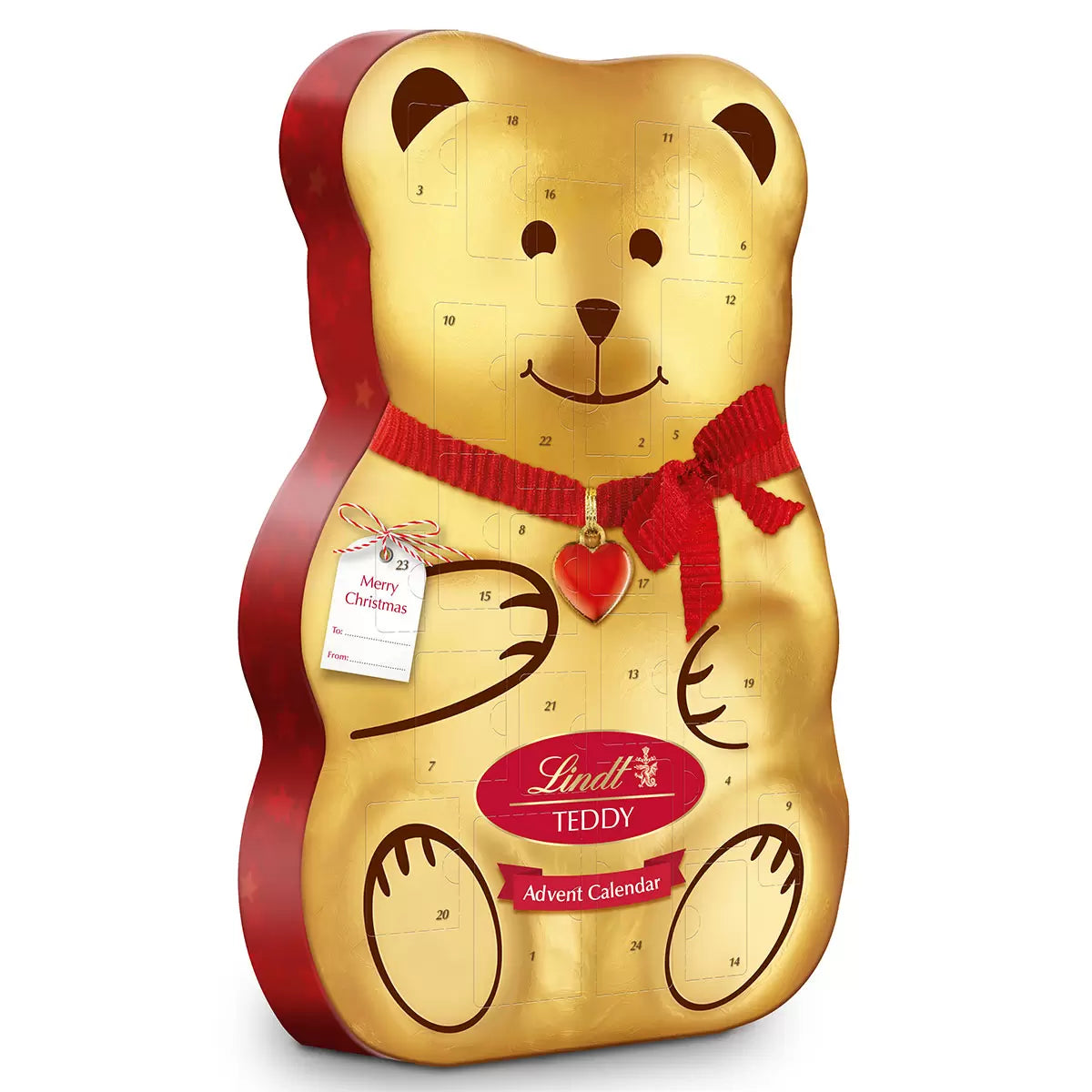 Lindt Teddy Advent Calendar, 310g - Bulkbuydirect