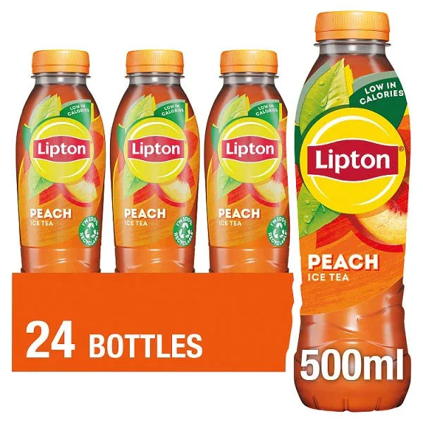 Lipton Ice Tea Peach 500ml (Pack of 24) - Bulkbuydirect