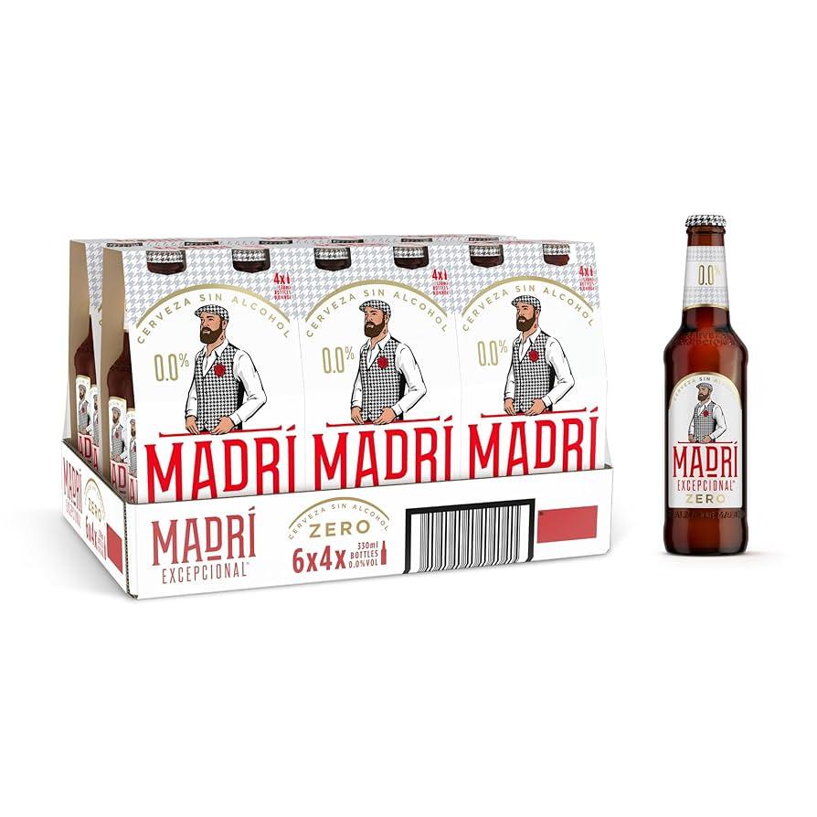 Madri Excepcional Zero 0% 6x4x330ml - Bulkbuydirect