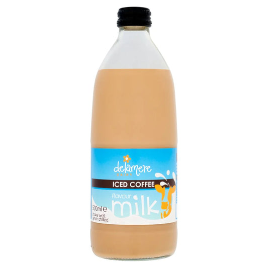 Delamere Dairy Iced Coffee Flavour Milk 500ml, Case of 12 - Bulkbuydirect