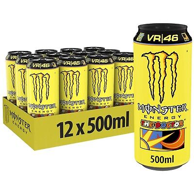 Monster Energy Drink The Doctor 12 x 500ml - Bulkbuydirect