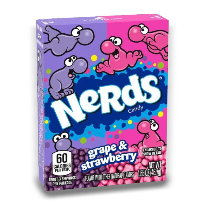 Nerds Candy Grape & Strawberry Candy 46.7g (case of 36)