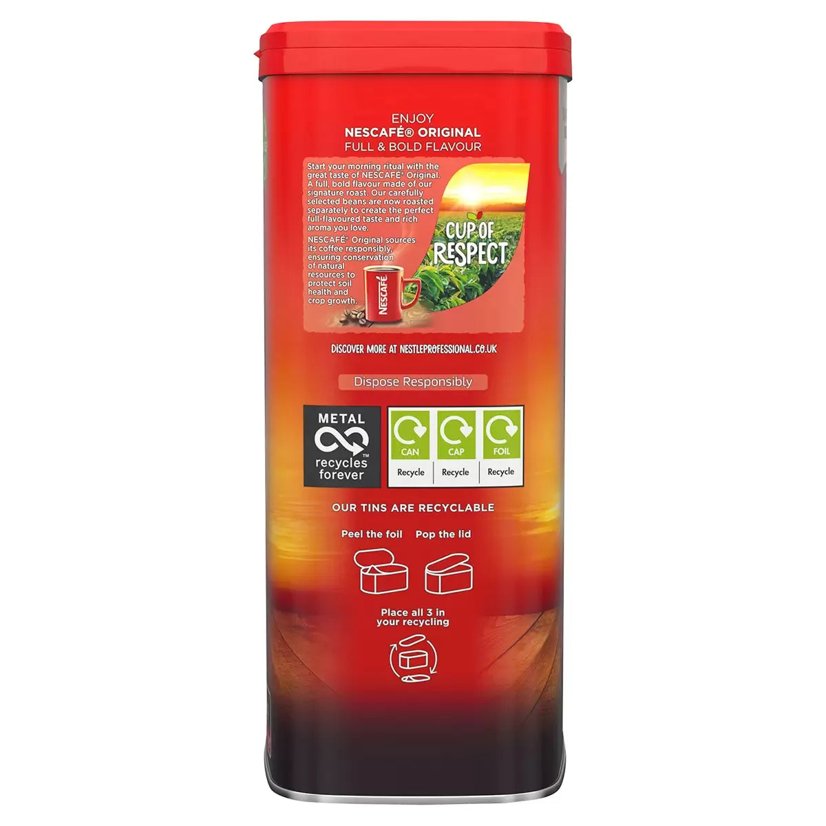 Nescafé Original Instant Coffee Granules, 1kg - Bulkbuydirect