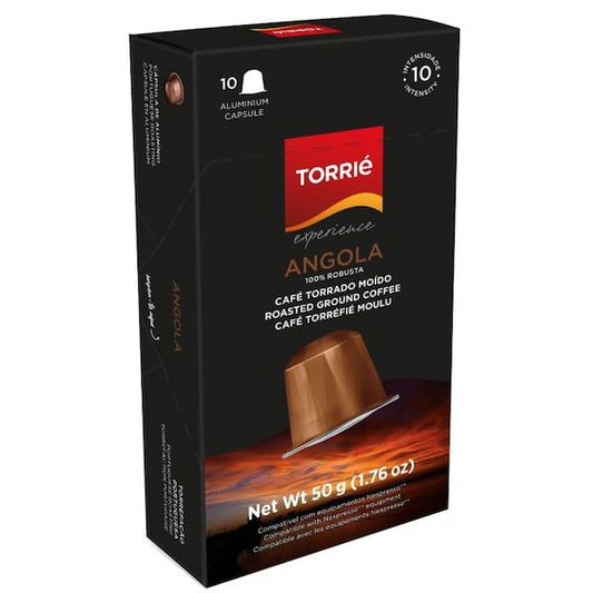 Nespresso Compatible Angola Robusta Coffee 120 Capsules (Pack of 1) - Bulkbuydirect