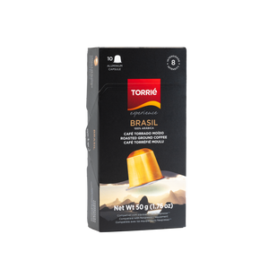 Nespresso Compatible Brasil Arabica Coffee 10 Capsules (Pack of 1) - Bulkbuydirect