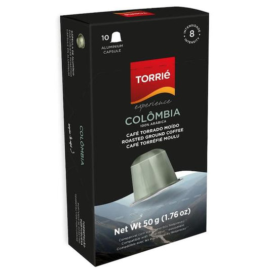 Nespresso Compatible Colombia Arabica Coffee 10 Capsules (Pack of 1) - Bulkbuydirect