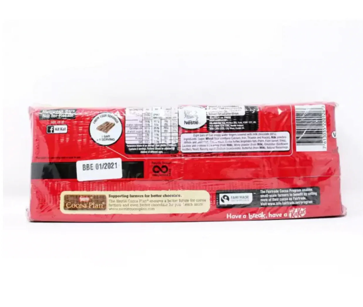 Nestlé KitKat 4 Finger Milk Chocolate Bar, 3 x 8 Pack - Bulkbuydirect