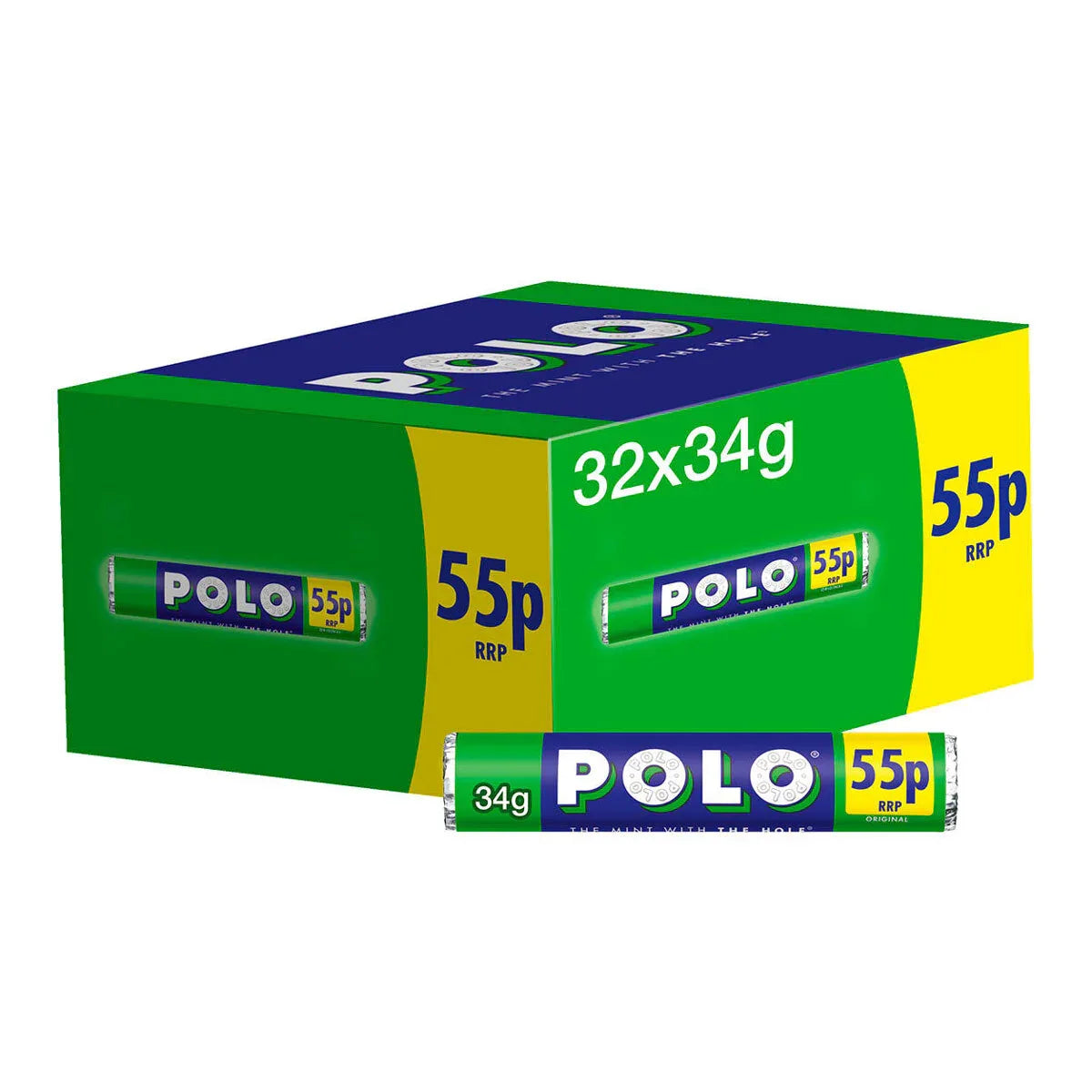 Polo Original 32x34g tubes: Timeless Refreshment in Every Roll - Bulkbuydirect