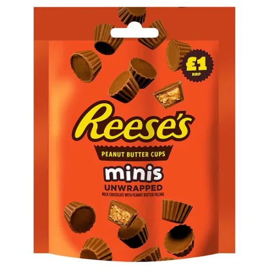 Reese's Peanut Butter Cups Minis 68g (case of 16) PM£1.35 - Bulkbuydirect