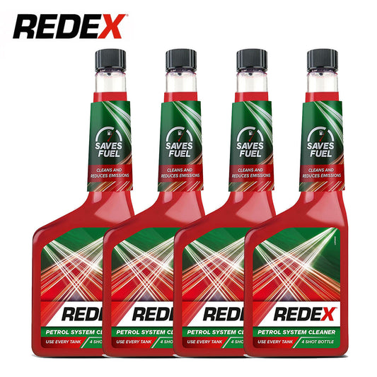 Redex Petrol System Cleaner - 500ml, Pack of 4: Elevate Your Petrol Engine's Performance