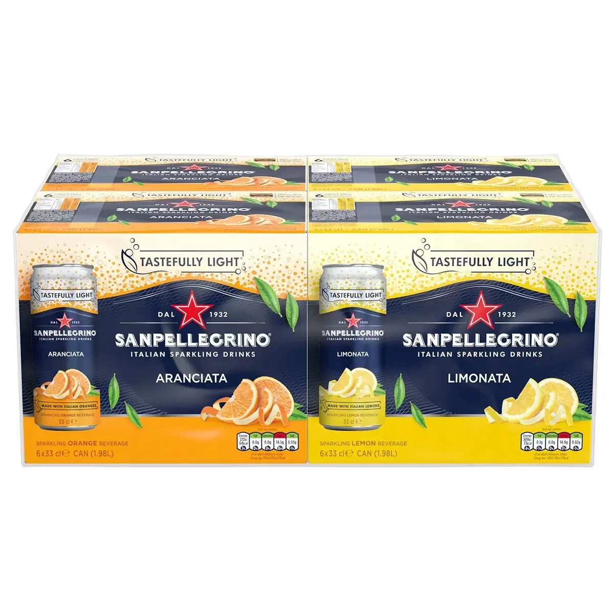 San Pellegrino Orange and Lemon, 6 x 4 x 330ml - Bulkbuydirect