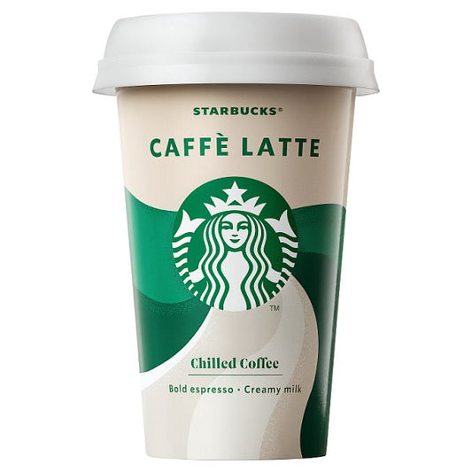 Starbucks Caffè Latte Chilled Coffee 220ml (Pack of 10) - Bulkbuydirect