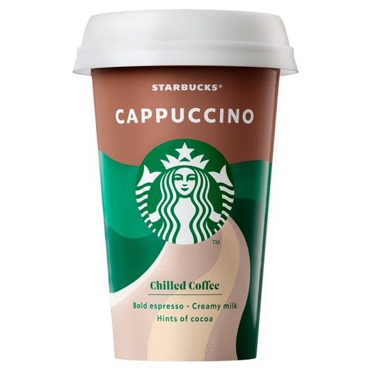 Starbucks Cappucino Chilled Coffee 220ml (Pack of 10) - Bulkbuydirect