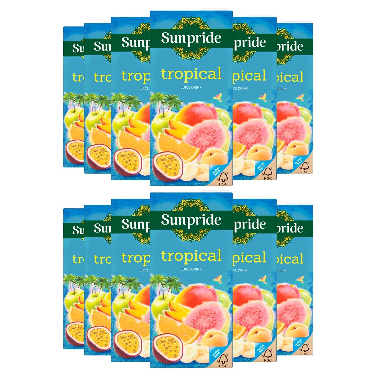 Sunpride Tropical Juice 12 x 1L - Bulkbuydirect