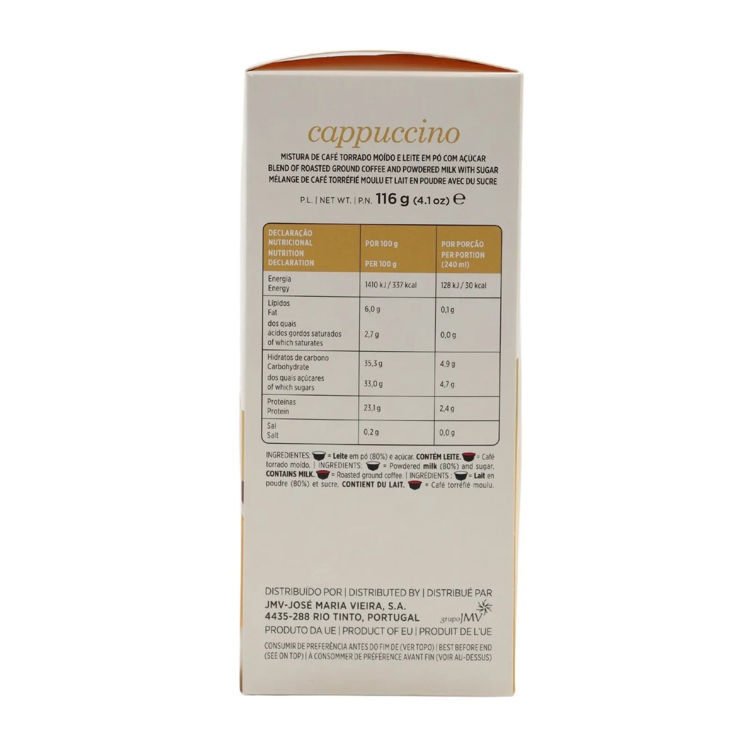 Cappuccino Dolce Gusto Compatible 16 Capsules (Pack of 1) - Bulkbuydirect