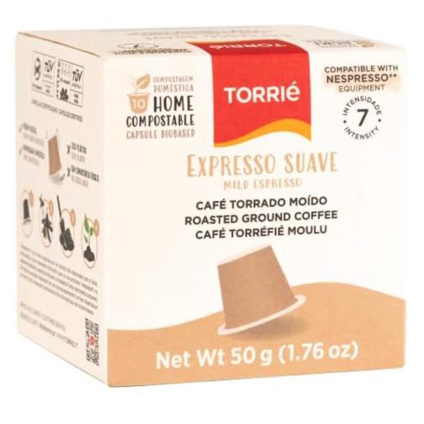 100% Home Compostable Nespresso Compatible Suave Mild Coffee 60 Capsules (Pack of 1) - Bulkbuydirect