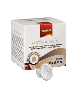 Instant Coffee With Milk Nespresso Compatible 10 Capsules (Pack of 1) - Bulkbuydirect