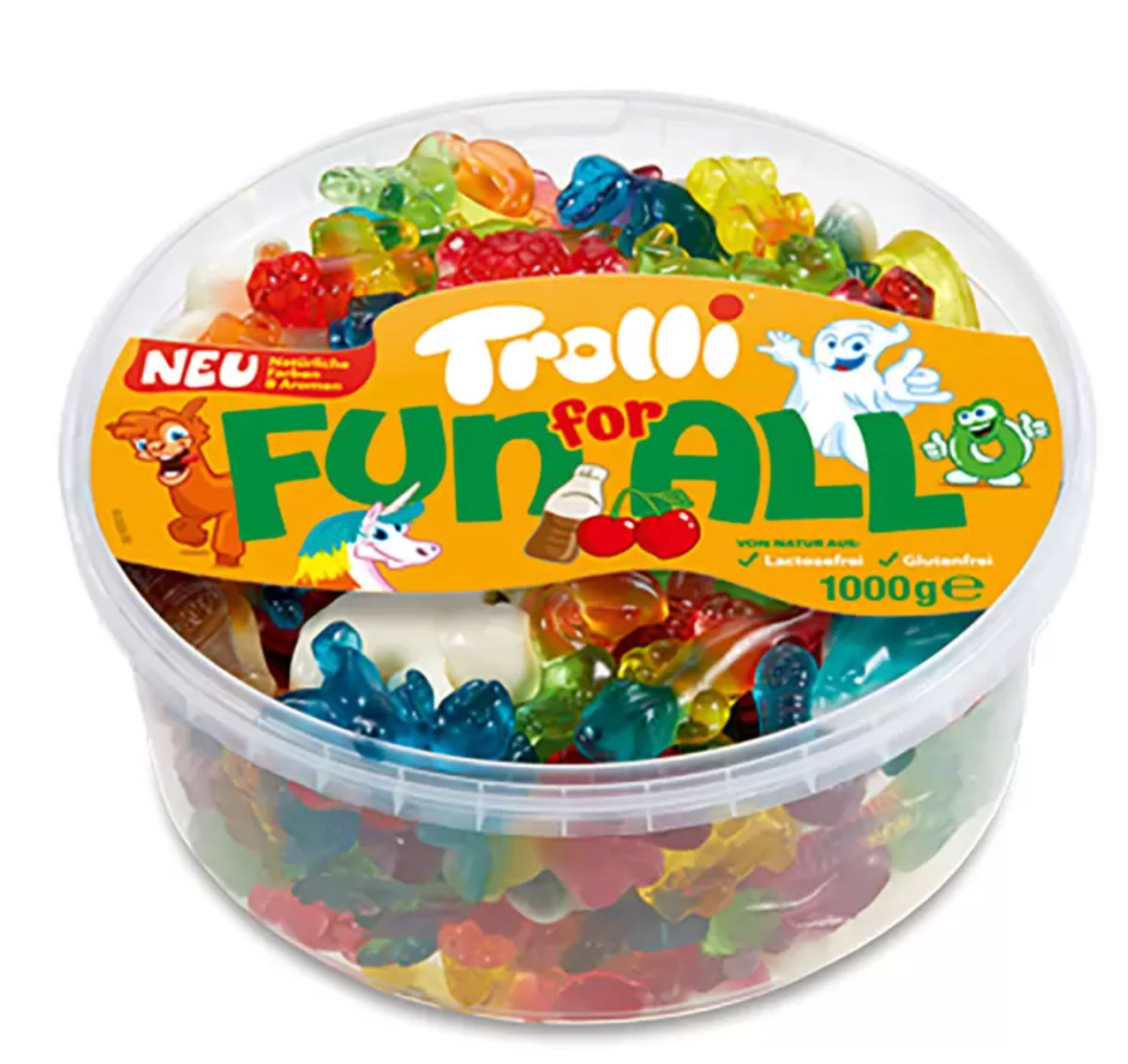 Trolli Fun for All Sweet Mix, 1kg: A Colourful Array of Delightful Candies - Bulkbuydirect