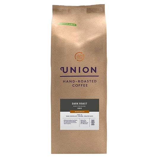 Union Hand-Roasted Coffee Dark Star Blend Dark Roast (Pack of 6) - Bulkbuydirect