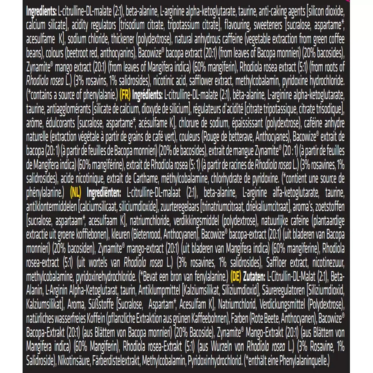 USN B4 Bomb Pre-Workout Cherry, 300g - Bulkbuydirect