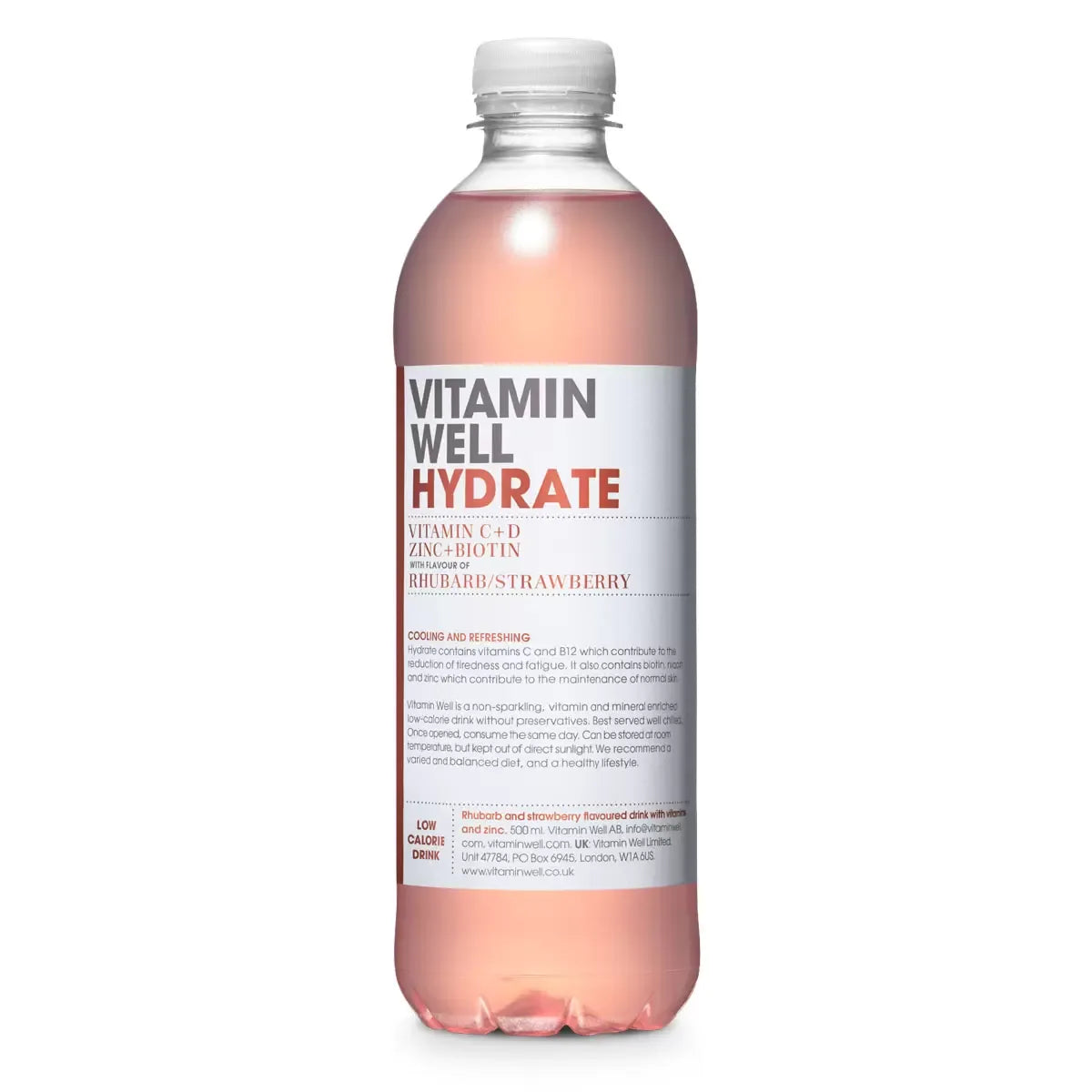 Vitamin Well Hydrate, 12 x 500ml - Bulkbuydirect