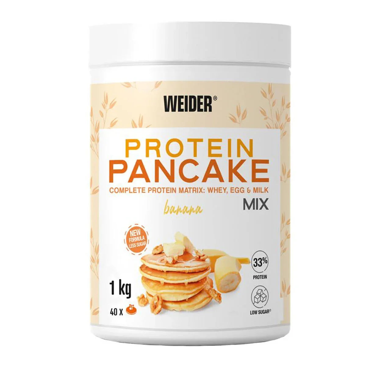 Weider Protein Pancake- Banana Flavour 1kg - Bulkbuydirect