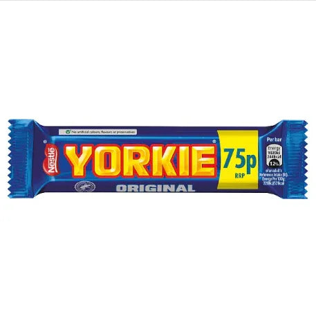 Yorkie Milk Chocolate Bar 46g (case of 24 bars) - Bulkbuydirect