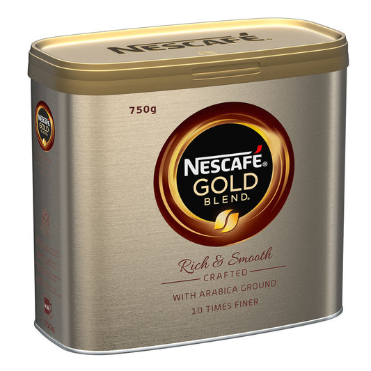 Nescafé Gold Blend Instant Coffee Granules, 750g - Elevate Your Coffee Experience with Rich Aroma and Smooth Flavour