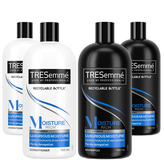 Tresemme Shampoo & Conditioner Bundle - 4x900ml Pack