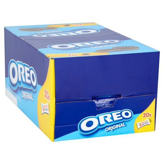 Oreo Original Sandwich Biscuit Snack Pack of 20 x 66g - Indulge in Timeless Sweetness on the Go
