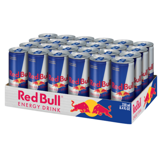 Red Bull Energy Drink 250ml - Case of 24: Unleash Energy for Your Active Lifestyle