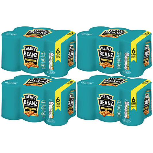 Heinz Baked Beans Pack of 24 x 415g - Classic Comfort in Every Can