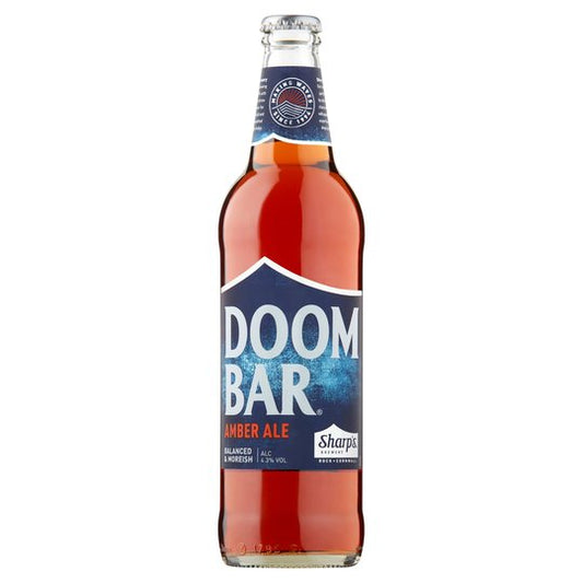 Doom Bar Amber Ale, 8 x 500ml Glass Bottles - Crafted Excellence for Unforgettable Beer Moments