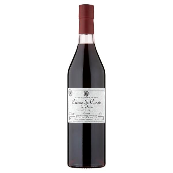 Edmond Briottet Crème de Cassis de Dijon Liqueur 700ml (Pack of 1)