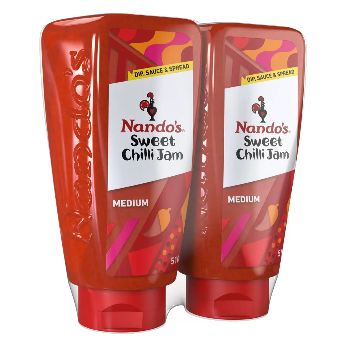 Nando's Sweet Chilli Jam, 2 x 510g